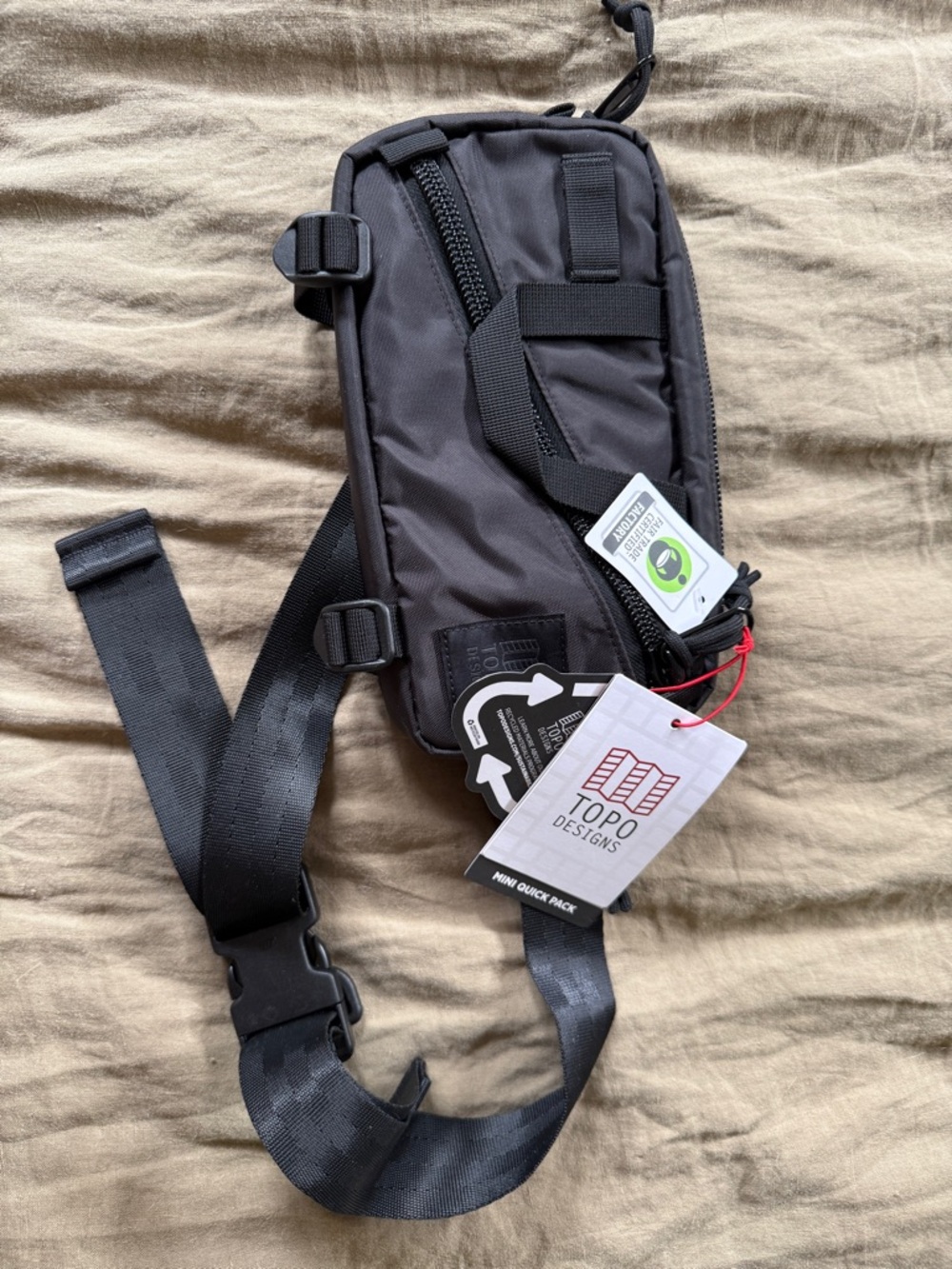 NWT Topo Designs mini quick pack sling Belt Bag - Picture 2 of 5
